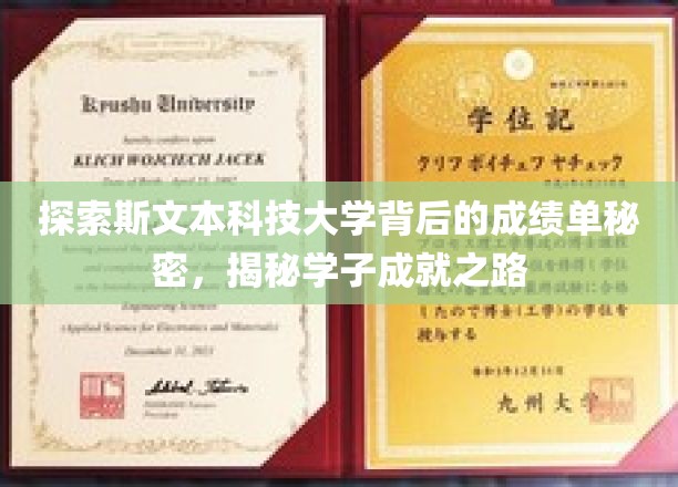 探索斯文本科技大学背后的成绩单秘密，揭秘学子成就之路