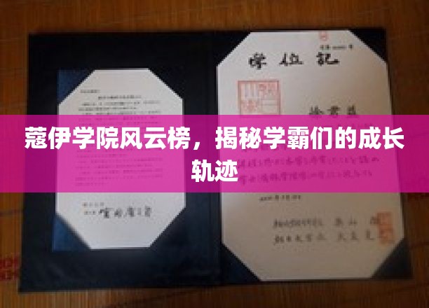 蔻伊学霸风云录，揭秘青春巅峰的成长足迹
