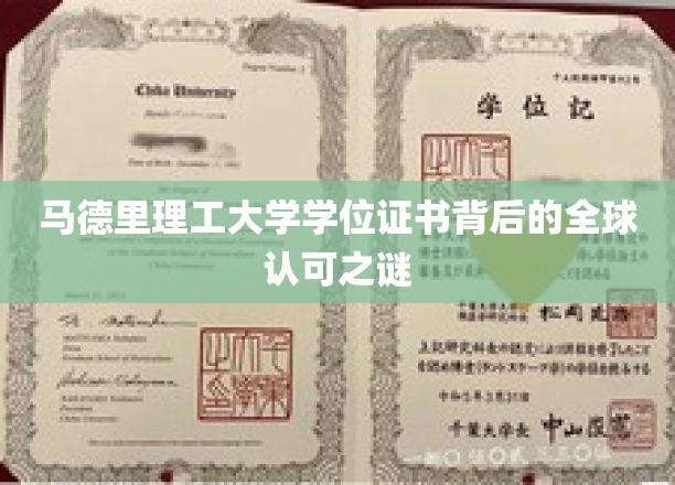 马德里理工大学学位证书背后的全球认可之谜
