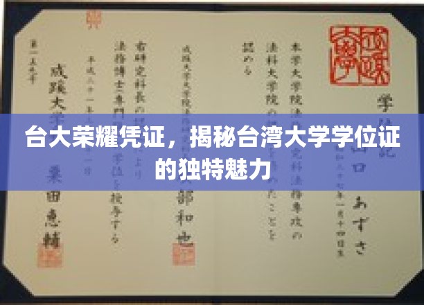 台大荣耀凭证，揭秘台湾大学学位证的独特魅力