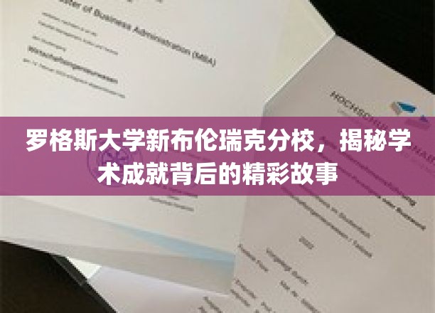 探寻罗格斯大学新布伦瑞克分校，学术辉煌背后的璀璨篇章