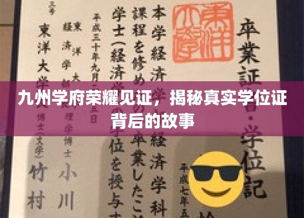 学位证书背后的传奇，九州学府荣耀之旅