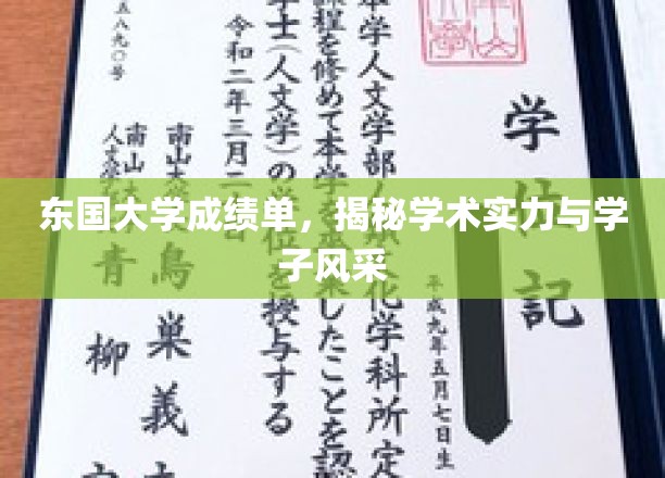 东国学府新篇章，揭秘卓越成绩背后的学子风采与学术辉煌