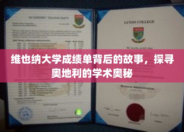 揭开维也纳大学成绩单的秘密，漫步奥地利学术奇境