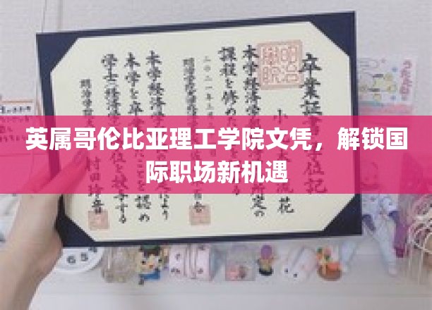 跨国职场通行证，英属哥伦比亚理工学院文凭开启全球就业大门