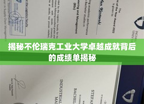 不伦瑞克工业大学，揭秘辉煌成就背后的创新力量