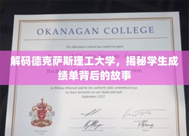 德克萨斯理工大学成绩单揭秘，探寻学生成就的奥秘