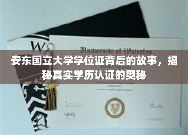 安东国立大学学位证背后的故事，揭秘真实学历认证的奥秘