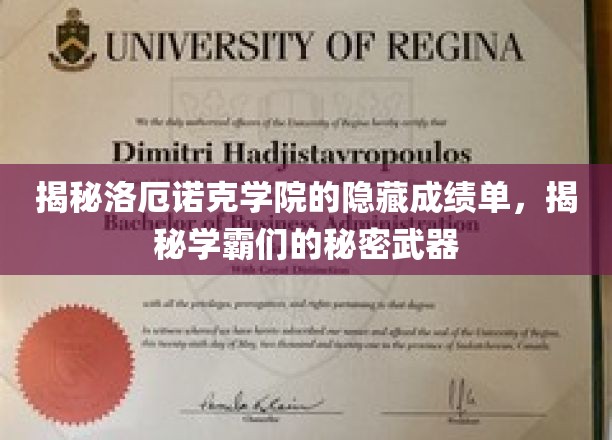 探寻洛厄诺克学院学霸们的神秘学习法宝，隐藏成绩单背后的秘密