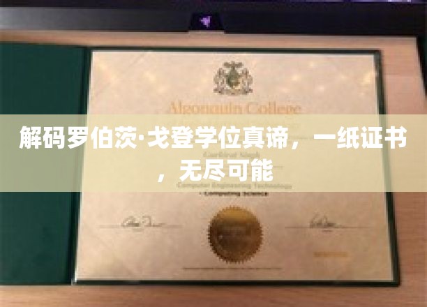 罗伯茨·戈登学位背后的奥秘，解锁无限职业可能