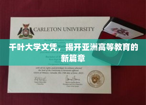 千叶大学新里程，亚洲高等教育标杆再升级