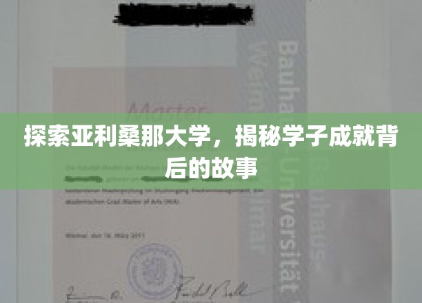 解码亚利桑那骄子，探寻学子辉煌背后的传奇历程