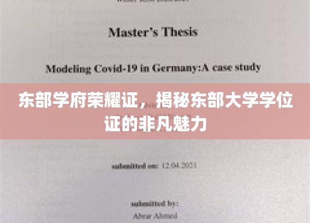 东部大学学位证荣耀之光，探索非凡成就背后的秘密力量