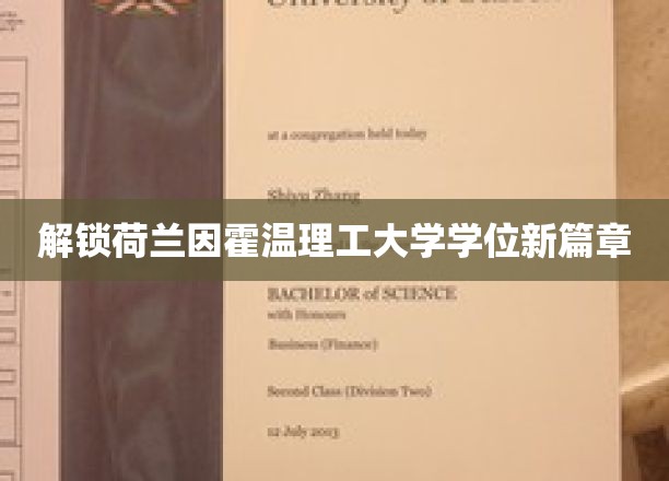 解锁荷兰因霍温理工大学学位新篇章