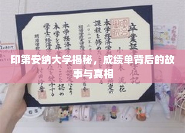 印第安纳大学揭秘：成绩单背后的故事与真相