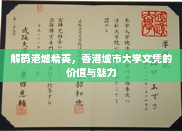 港城英才养成记，揭秘香港城市大学文凭的非凡吸引力