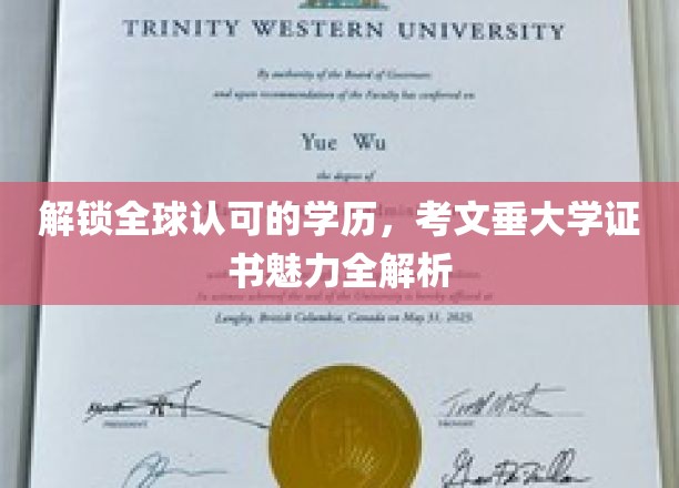 全球通行证背后的秘密，揭秘考文垂大学证书的魅力与价值
