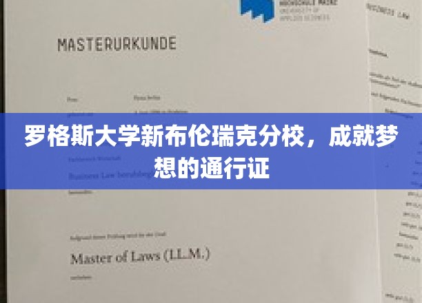罗格斯梦想启航点，新布伦瑞克分校的学术绿卡