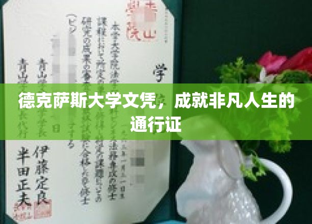 德克萨斯大学文凭，开启非凡人生旅程的金牌钥匙