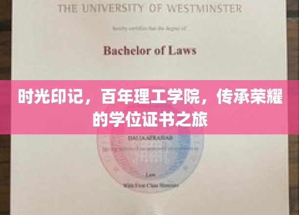 时光印记，百年理工学院，传承荣耀的学位证书之旅