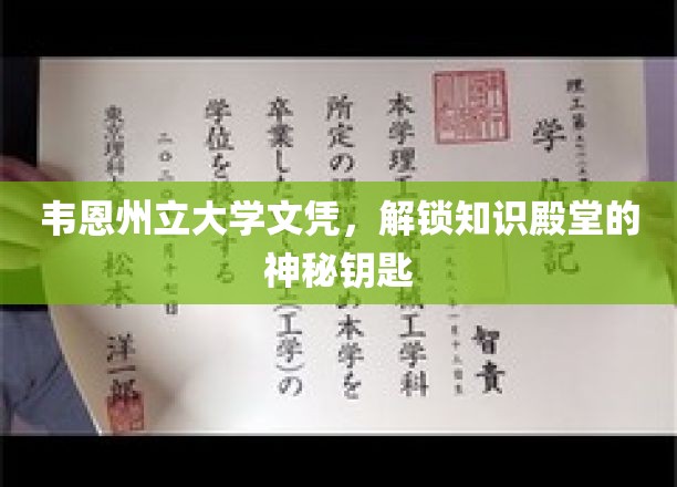 韦恩州立大学文凭，开启知识殿堂的神秘之门
