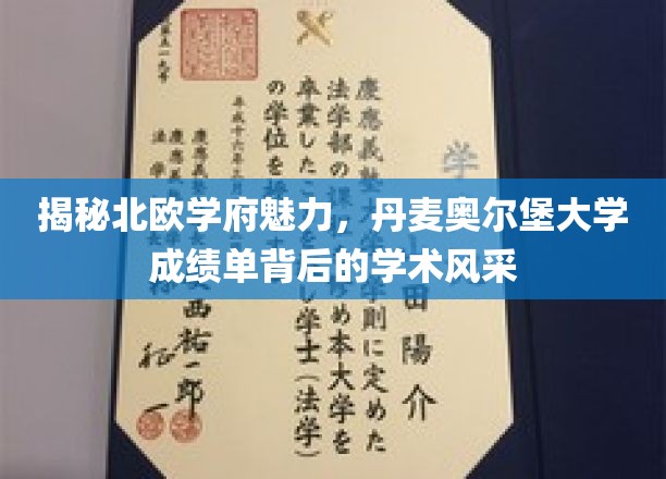 探寻丹麦奥尔堡大学，揭秘北欧教育的独特魅力