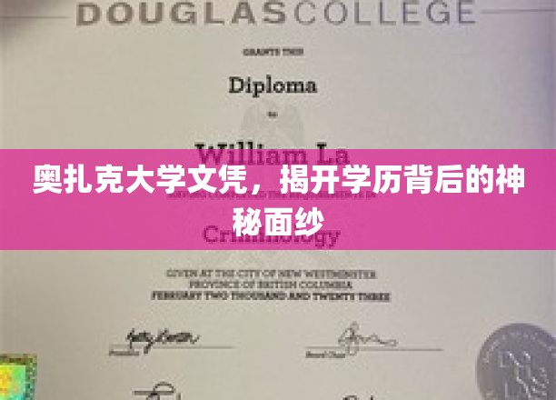 奥扎克大学文凭揭秘，探寻学历认证的奥秘世界
