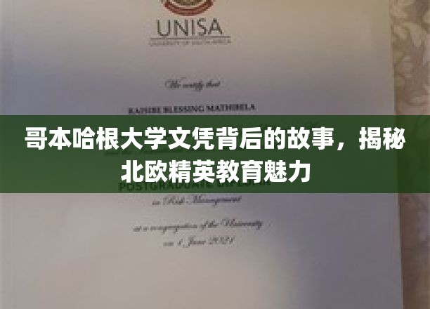 北欧精英教育之谜，哥本哈根大学文凭背后的传奇揭秘