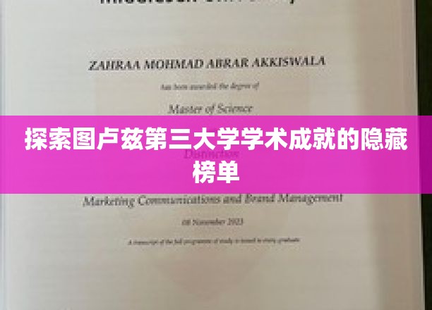 解码图卢兹三大的学术秘密档案