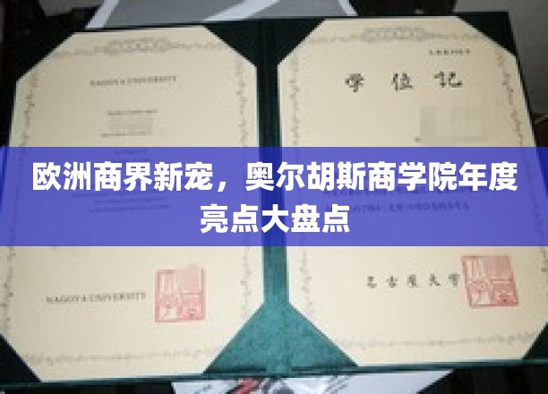 欧洲商界新宠，奥尔胡斯商学院年度亮点大盘点