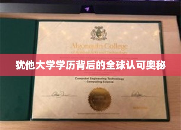 犹他大学学历背后的全球认可奥秘