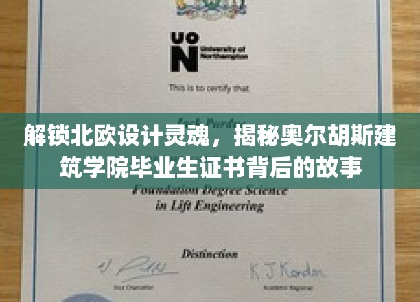 探寻北欧设计精髓，奥尔胡斯建筑学院毕业证书背后的传奇