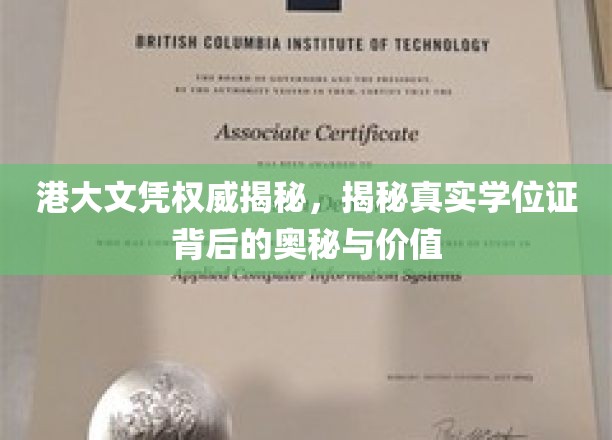港大文凭价值揭秘，探寻学位证书背后的神秘面纱