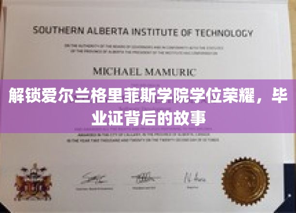 解锁爱尔兰格里菲斯学院学位荣耀，毕业证背后的故事