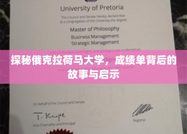 解码俄克拉荷马大学，成绩单背后的成长轨迹与人生智慧