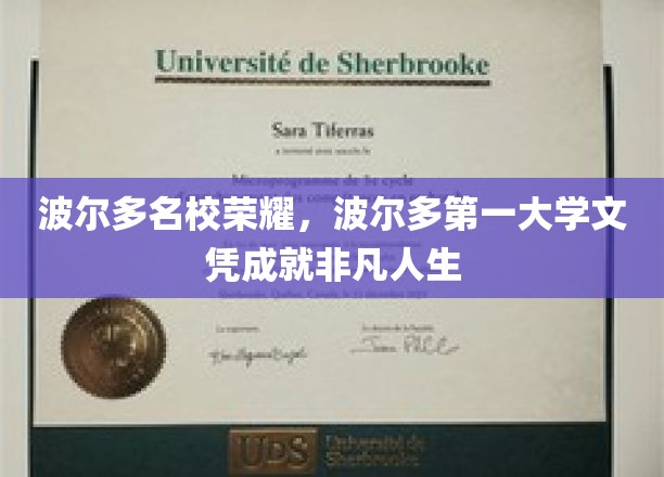 波尔多学府荣耀，一纸文凭铸就非凡人生传奇