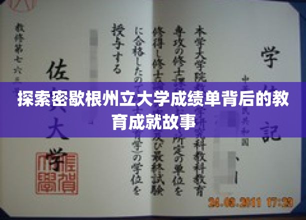 解码密歇根州立大学，揭秘成绩单背后的卓越教育轨迹