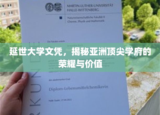 解码延世大学，亚洲顶尖学府的荣耀之路