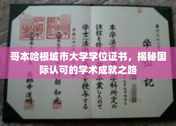 跨国学历认证解码，哥本哈根城市大学学位证书背后的全球认可奥秘