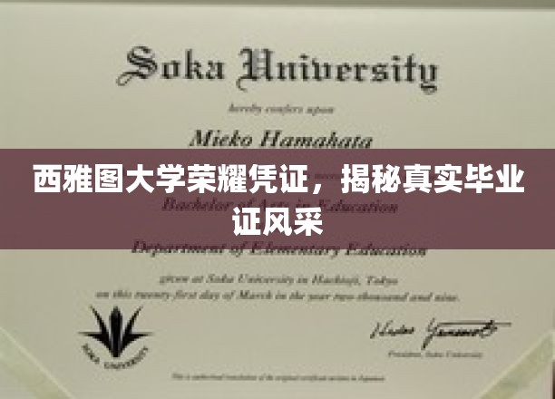 西雅图大学荣耀凭证，揭秘真实毕业证风采