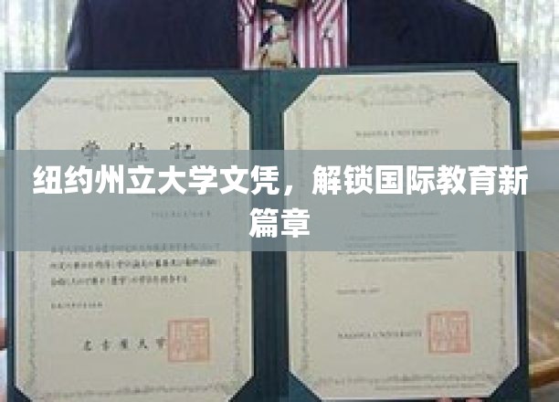 纽约州立大学文凭，解锁国际教育新篇章