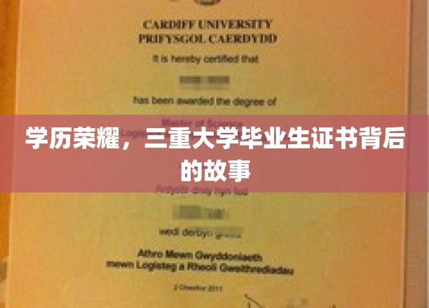 毕业三重奏，揭秘三张学位证书背后的荣耀与挑战