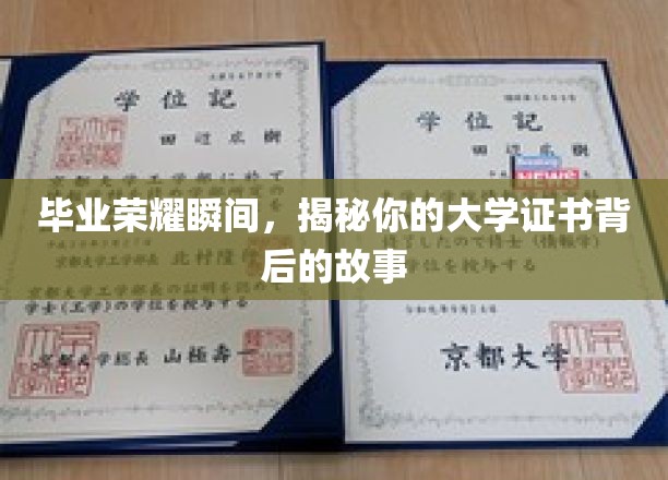 青春印记，揭开大学证书背后的独家回忆