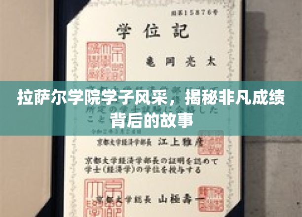 拉萨尔学院学子风采，揭秘非凡成绩背后的故事