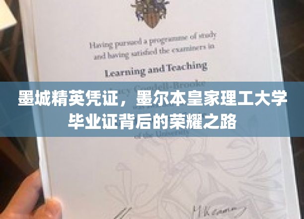 墨城骄子荣耀见证，揭秘墨尔本皇家理工大学毕业证背后的非凡历程