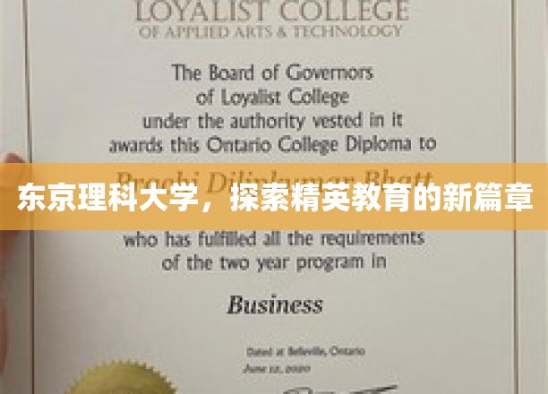 东京理科大学引领未来，精英教育新纪元启航