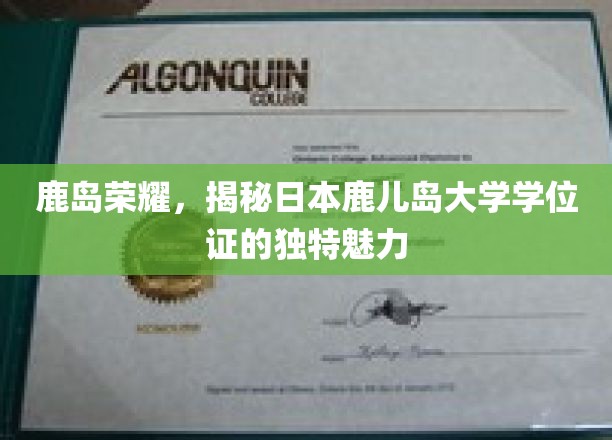 鹿岛荣耀，探寻日本鹿儿岛大学学位证的独特魅力