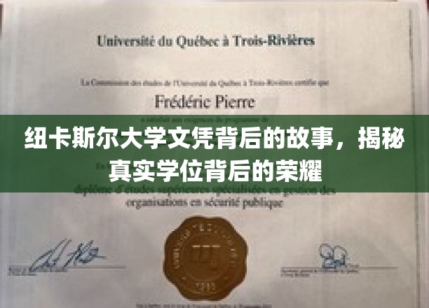 探寻纽卡斯尔大学文凭背后的传奇，揭秘荣耀背后的真实故事