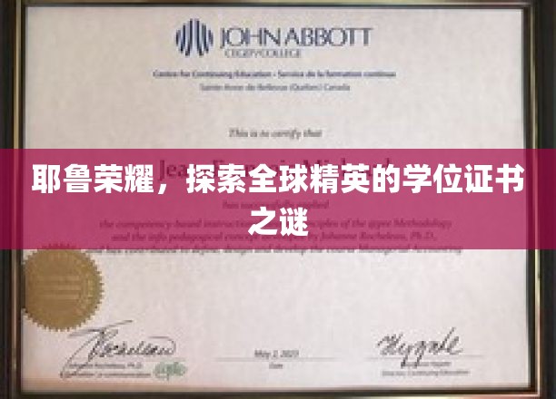 解码耶鲁传奇，揭秘全球精英学位背后的秘密宝藏