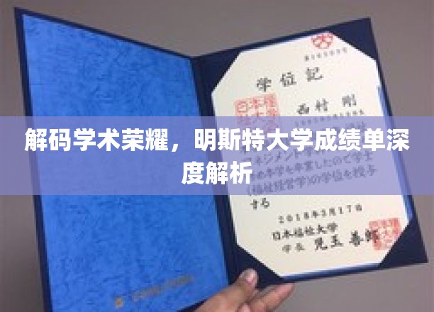 探寻学术巅峰，揭秘明斯特大学成绩单背后的秘密